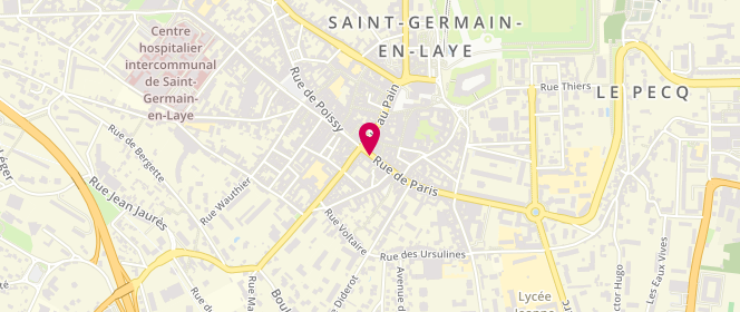 Plan de MELLOUL Charles, 12 Rue de Paris, 78100 Saint-Germain-en-Laye