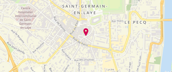 Plan de AZZARONE Lara, Rue du Vieil Abreuvoir, 78100 Saint-Germain-en-Laye