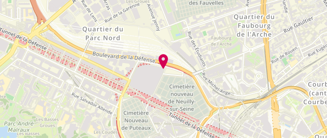 Plan de GUILLOT-NAGHASH Laurence, 57 Rue des Longues Raies, 92000 Nanterre
