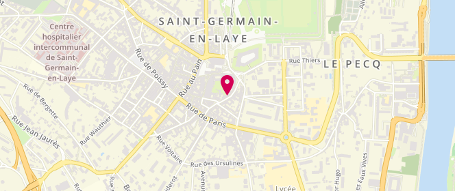 Plan de COHEN-ZARDI Hervé, 25 Rue du Vieil Abreuvoir, 78100 Saint-Germain-en-Laye
