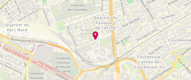 Plan de MERAZGA Salîm, 45 Avenue Léonard de Vinci, 92400 Courbevoie