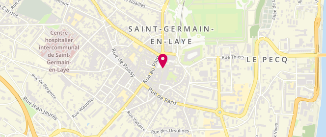 Plan de Docteur Amoric-Pruszkowski, 10 Bis Rue de la Salle, 78100 Saint-Germain-en-Laye