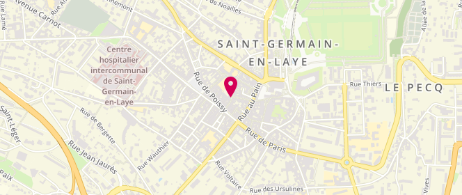 Plan de TROHLER Philippe, 5 Rue des Louviers, 78100 Saint-Germain-en-Laye