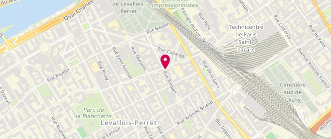 Plan de DUMITRESCU Andreea Madalina, 30 Rue Raspail, 92300 Levallois-Perret