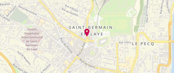 Plan de TEYSSIER Fabrice, 3 Rue de Pontoise, 78100 Saint-Germain-en-Laye