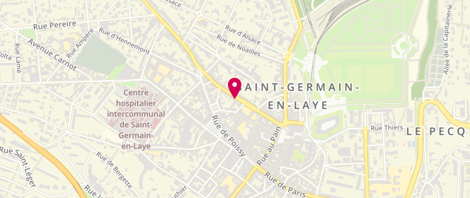Plan de HAIAT Robert, 15 Rue de la Republique, 78100 Saint-Germain-en-Laye