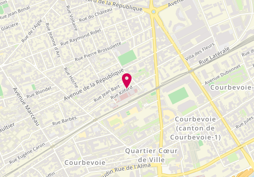 Plan de ZAYENI Darius, 41 Rue Kilford, 92400 Courbevoie