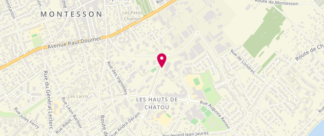 Plan de LEGRIX DE LA Salle Thibaut, 40 Avenue Guy de Maupassant, 78400 Chatou