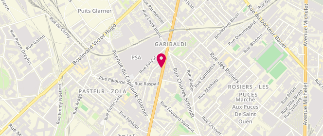 Plan de GRAS Hélène, 88 Avenue Gabriel Péri, 93400 Saint-Ouen-sur-Seine