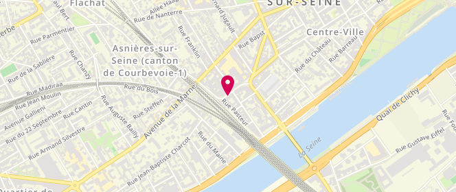 Plan de SENN Clotilde, 2 Rue de la Station, 92600 Asnières-sur-Seine