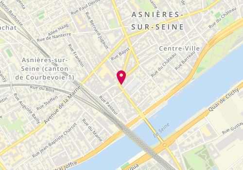 Plan de TOUSSAINT Irwin, 32 Grande Rue Charles de Gaulle, 92600 Asnières-sur-Seine