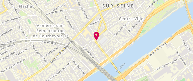 Plan de PREDENT Sylvie, 32 Grande Rue Charles de Gaulle, 92600 Asnières-sur-Seine