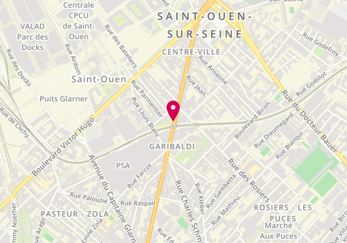 Plan de ARCHIMBAUD Alain, 62 Avenue Gabriel Peri, 93582 Saint-Ouen-sur-Seine