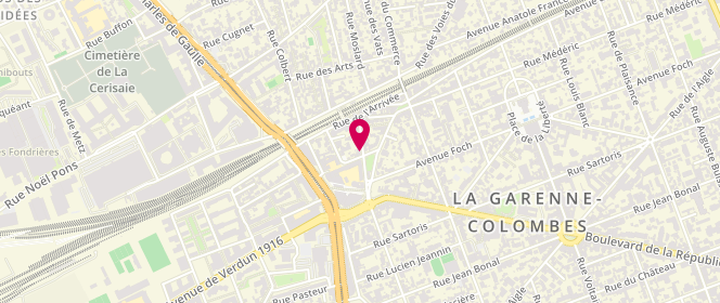 Plan de SOLER NADAL Paule, 14 Avenue Conte, 92250 La Garenne-Colombes
