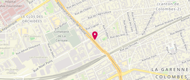 Plan de KUN Alexandru, 48 Boulevard Charles de Gaulle, 92700 Colombes