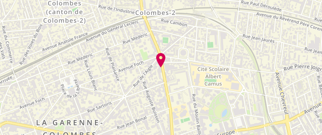 Plan de CERNATESCU Brindusa-silvia, 46 Avenue du General de Gaulle, 92250 La Garenne-Colombes