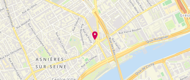 Plan de HEIDARI-NEJAD Habib, 23 Boulevard Voltaire, 92600 Asnières-sur-Seine
