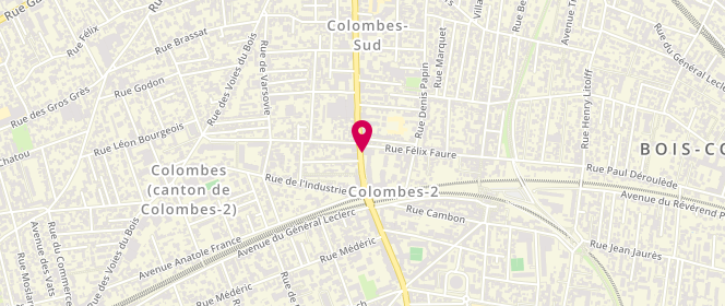 Plan de DEPROUW Camille, 163 Avenue Henri Barbusse, 92700 Colombes