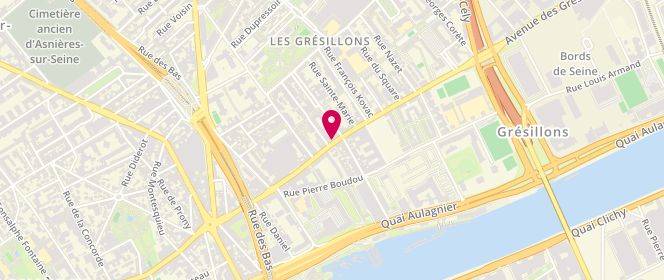Plan de DE LOUBENS Olivier, 55 Avenue des Gresillons, 92230 Gennevilliers