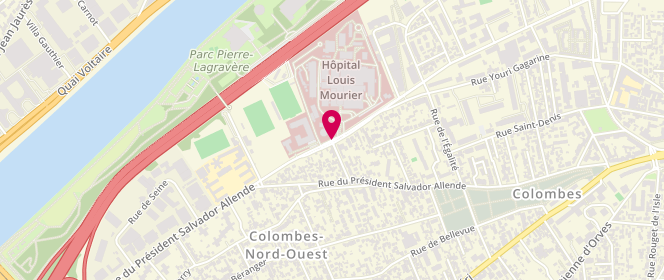 Plan de BONSACK Olivier, 178 Rue des Renouilliers, 92701 Colombes