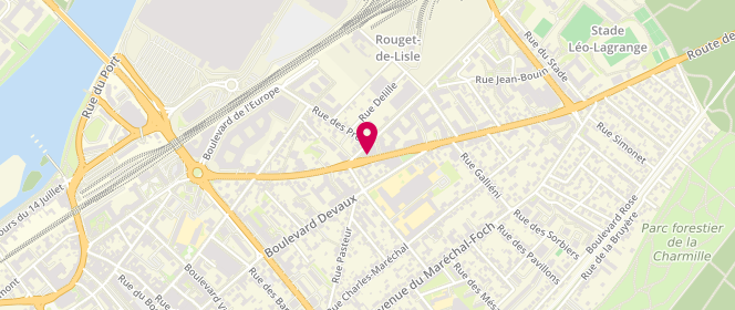 Plan de HENOT Béatrice, 49 Boulevard Robespierre, 78300 Poissy
