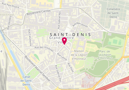 Plan de SAAB Nabil-Antoine, 12 Rue des Boucheries, 93200 Saint-Denis