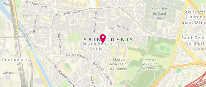 Plan de DEFOOR Nicolas, 6 Rue du Cygne, 93200 Saint-Denis