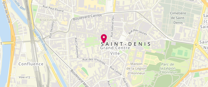 Plan de MAMOU Patrick, 6 Rue Gibault, 93200 Saint-Denis