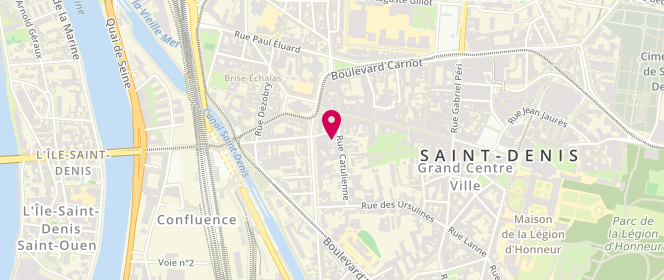Plan de MOKHTARI Omar, 30 Boulevard Jules Guesde, 93200 Saint-Denis