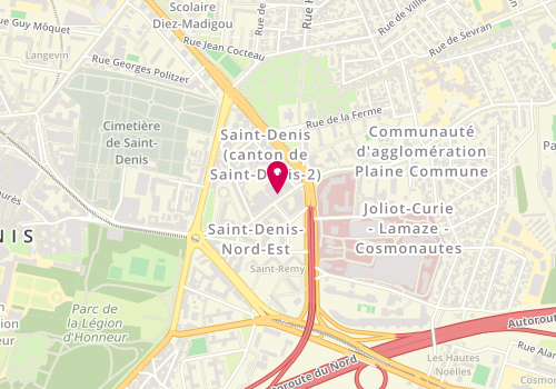 Plan de SARKIS Richard, 85 Rue de Strasbourg, 93200 Saint-Denis