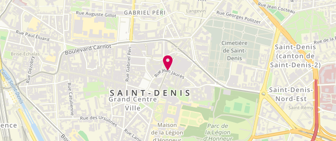 Plan de FETTAYA Eric, 12 Place du Caquet, 93200 Saint-Denis