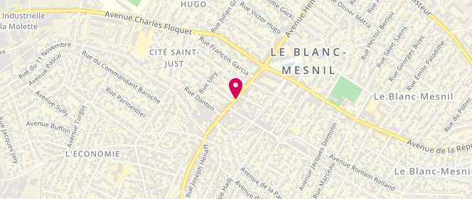Plan de ELBEZ Jean Pierre, 18 Avenue Henri Barbusse, 93150 Le Blanc-Mesnil