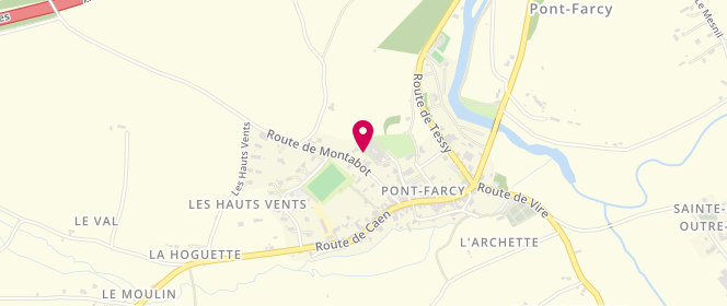 Plan de Adina CHERICHES, 5 Route Montabot, 14380 Pont-Farcy