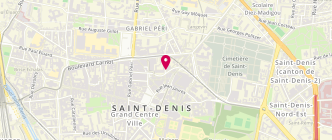 Plan de HINNA Kone, 6 Rue Albert Walter, 93200 Saint-Denis