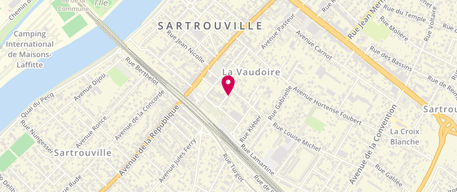 Plan de BAVOILLOT Philippe, 3 Rue Hoche, 78500 Sartrouville