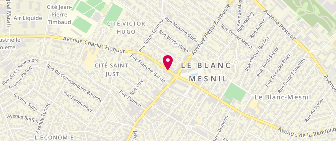 Plan de BANNIER Marc, 5 Avenue Charles Floquet, 93150 Le Blanc-Mesnil