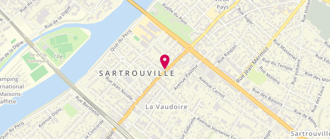 Plan de ZINE Saad, 32 Avenue Jean Jaures, 78500 Sartrouville