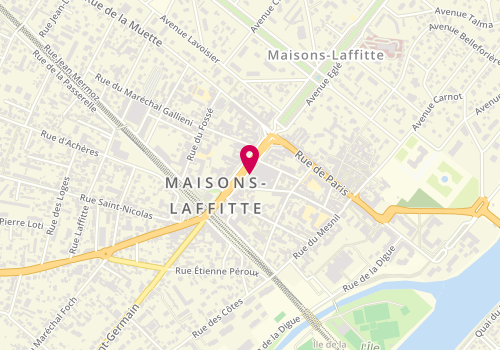 Plan de MIHAYLOVA Maria, 23 Avenue Longueil, 78600 Maisons-Laffitte