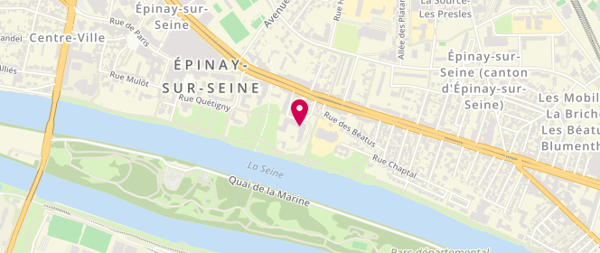 Plan de CHARBIT Richard, 1 Place du Docteur Jean Tarrius, 93800 Épinay-sur-Seine