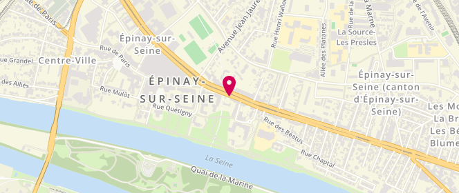 Plan de PHONGSOUVANH Vannareth, 8 Avenue de la Republique, 93800 Épinay-sur-Seine