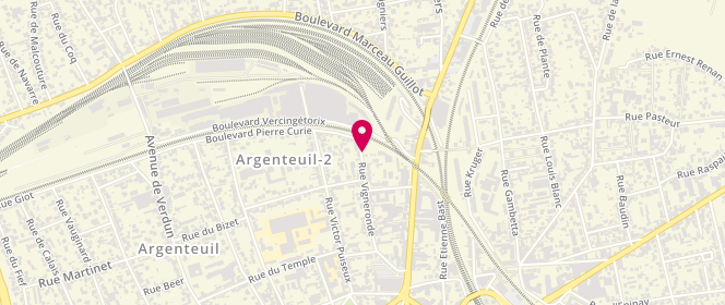 Plan de AZOULAY Michel, 54 Rue Vigneronde, 95100 Argenteuil
