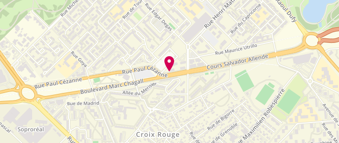 Plan de LAOUBI Khaled, 43 Boulevard Marc Chagall, 93600 Aulnay-sous-Bois