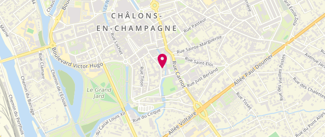 Plan de Un Han-Nguon, 21 Bis Rue de Chastillon, 51000 Châlons-en-Champagne