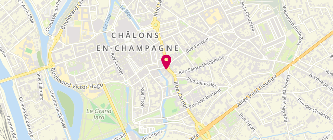 Plan de Elbaz Mazal-Tob, 6 Rue Carnot, 51000 Châlons-en-Champagne