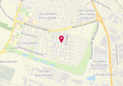 Plan de DUPEUX Sidonie, 25 Avenue des Freres Lumière, 95240 Cormeilles-en-Parisis