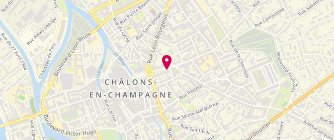 Plan de MERCIER Patrice, 26 Rue Grande Étape, 51000 Châlons-en-Champagne