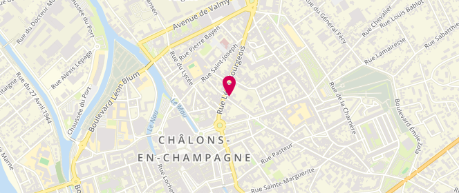 Plan de Butnaru Ciprian, 3 Rue Joseph Servas, 51000 Châlons-en-Champagne