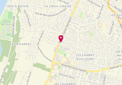 Plan de MALOU Mounia, 173 Rue de Saint Germain, 95240 Cormeilles-en-Parisis
