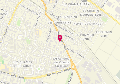 Plan de HERRY Isabelle, 2 Bis Rue Danton, 95240 Cormeilles-en-Parisis