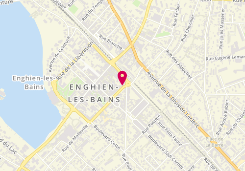 Plan de ZINSZNER Jean, 2 Rue de Malleville, 95880 Enghien-les-Bains